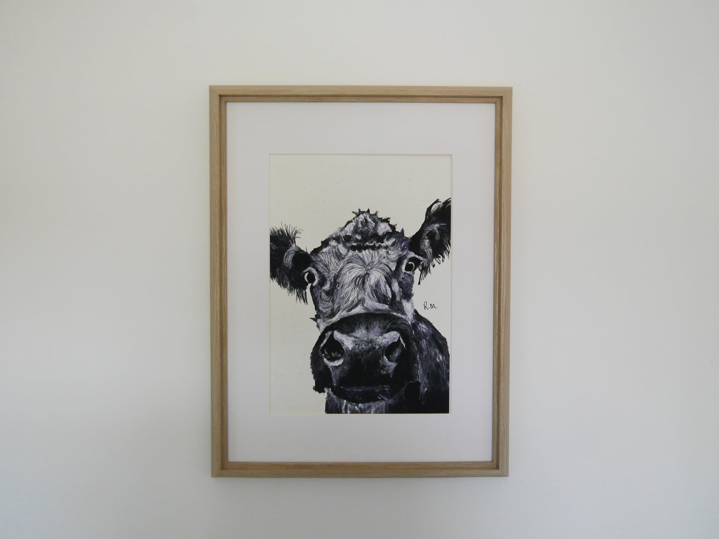 Cow Art Print