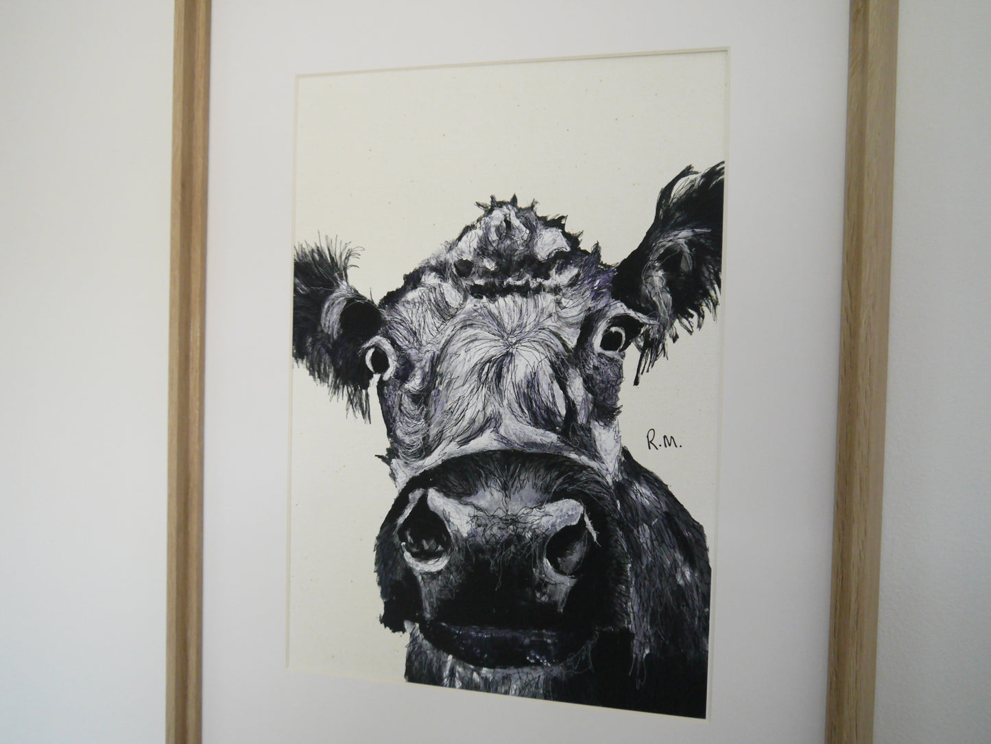 Cow Art Print