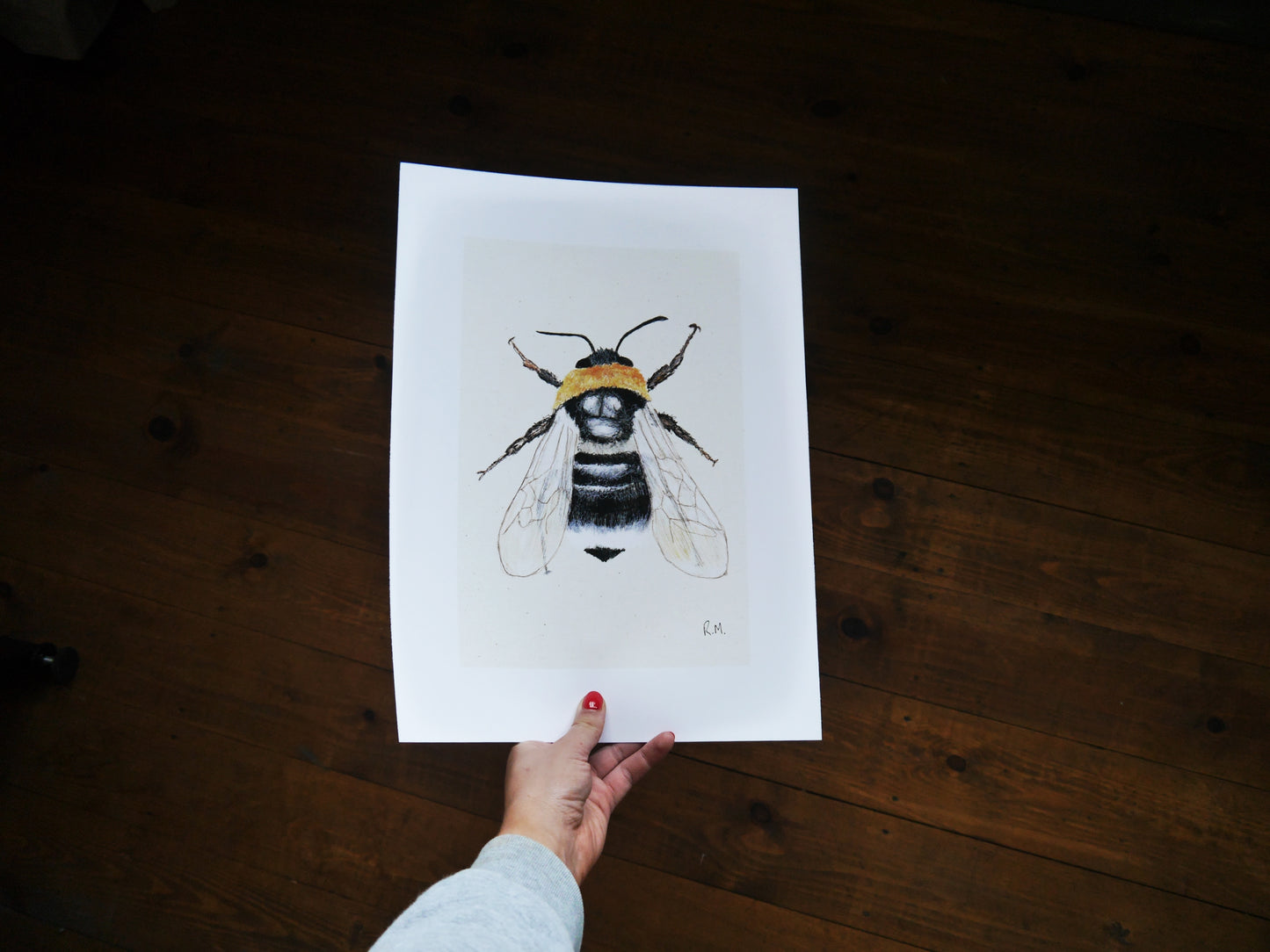 Bee Art Print