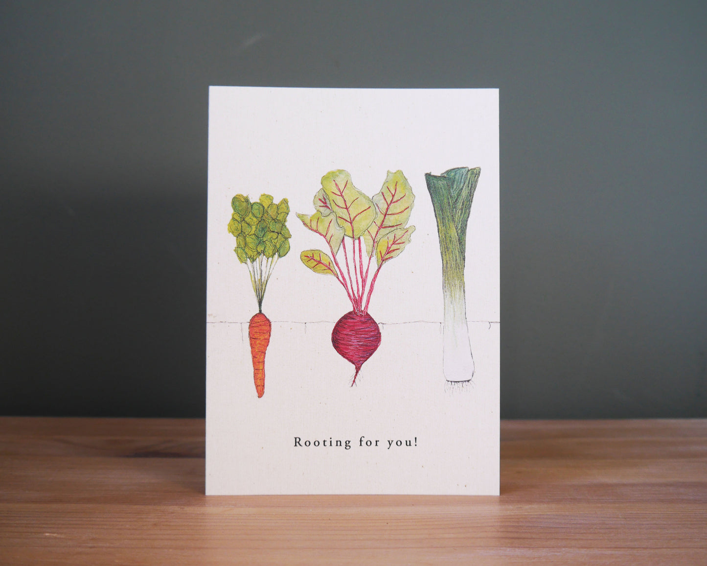 Rooting for You Greetings Card