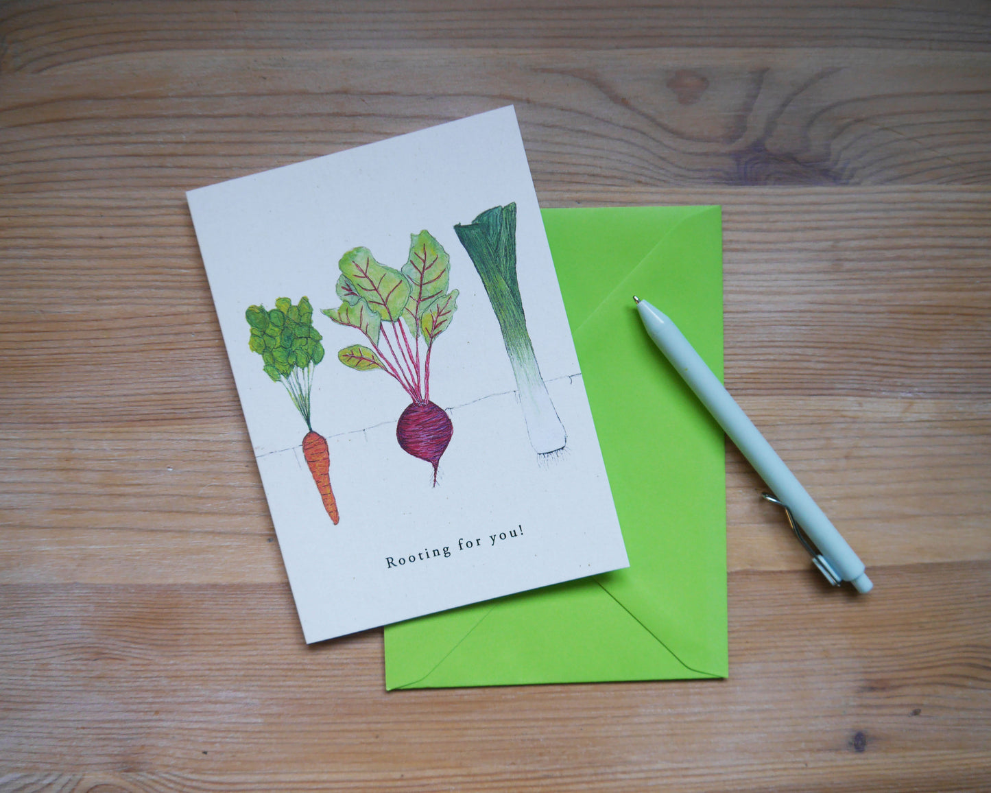 Rooting for You Greetings Card