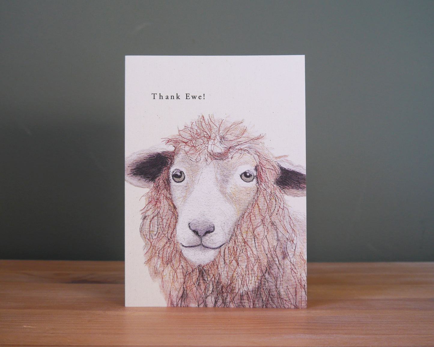 Thank Ewe Sheep Card