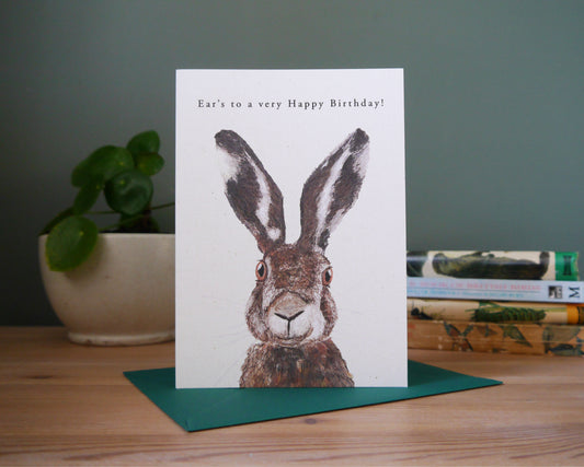 Ear's to a very Happy Birthday Card