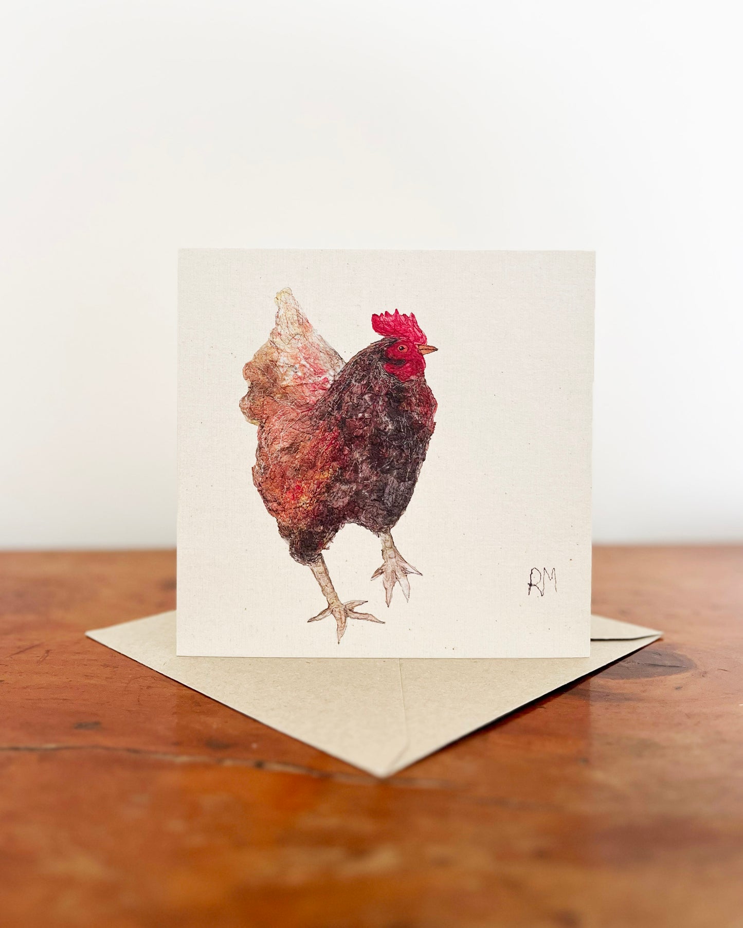 Chicken Greetings Card