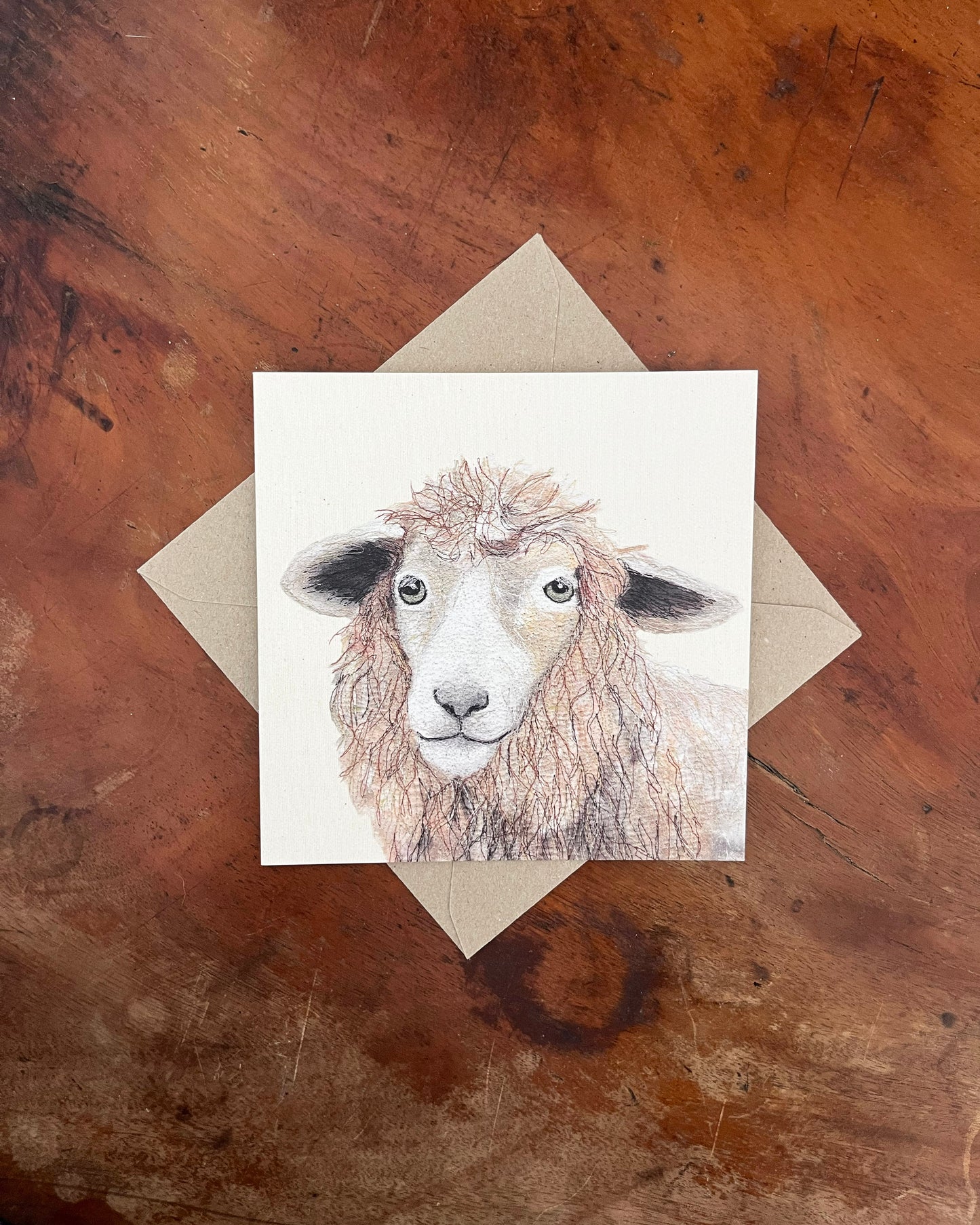 Sheep Greetings Card