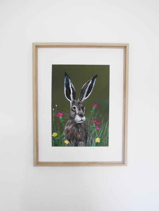 Hare Art Print