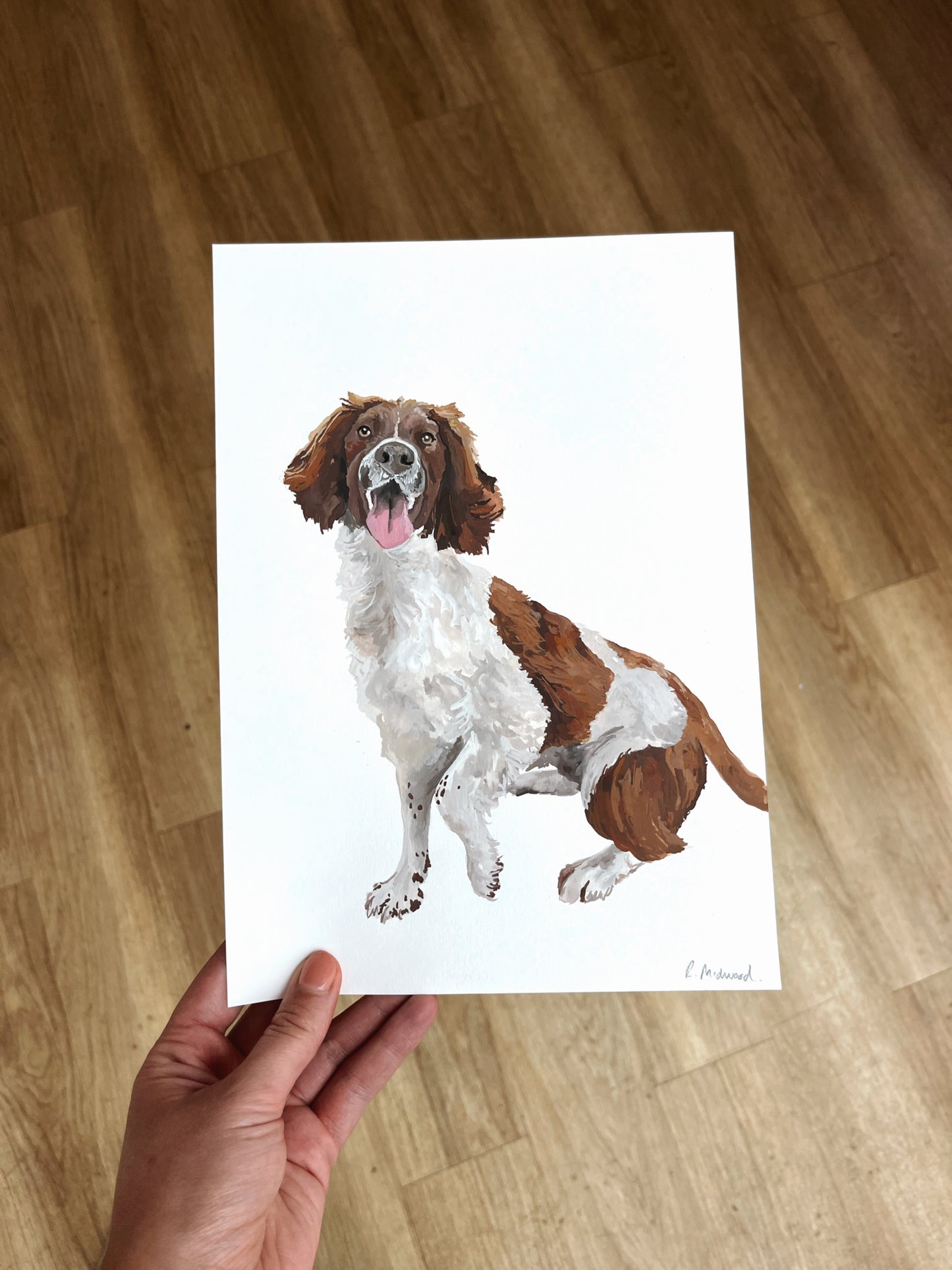 Custom Pet Portrait Painting Book Consultation