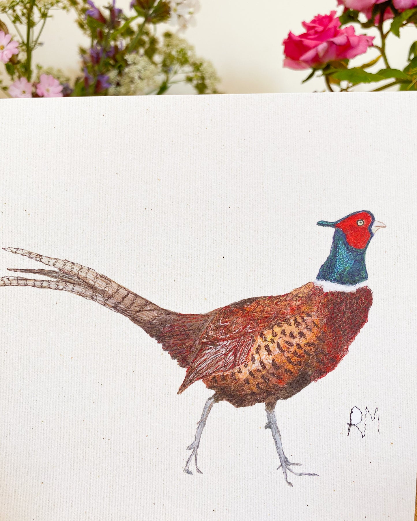 Pheasant Greetings Card