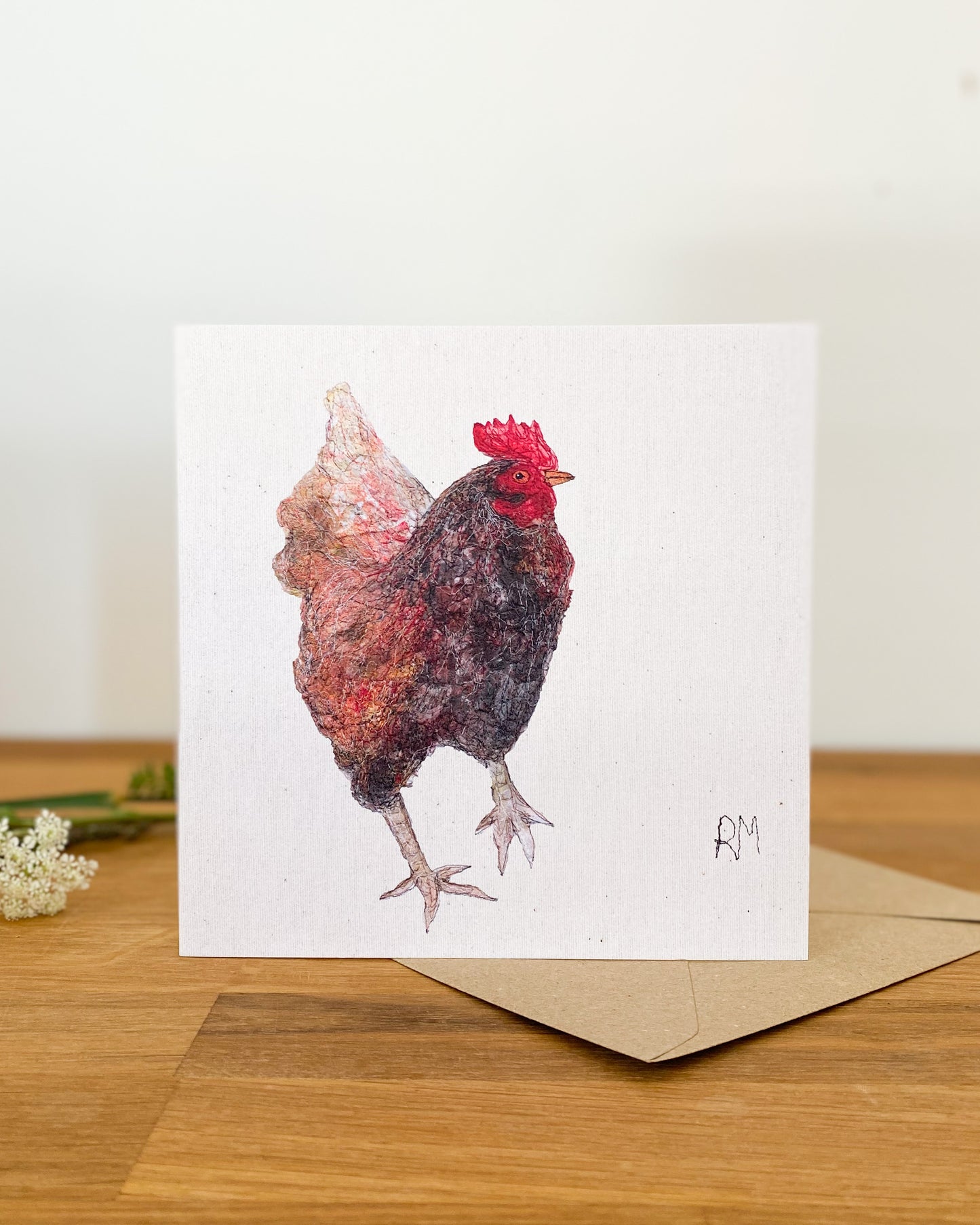 Chicken Greetings Card