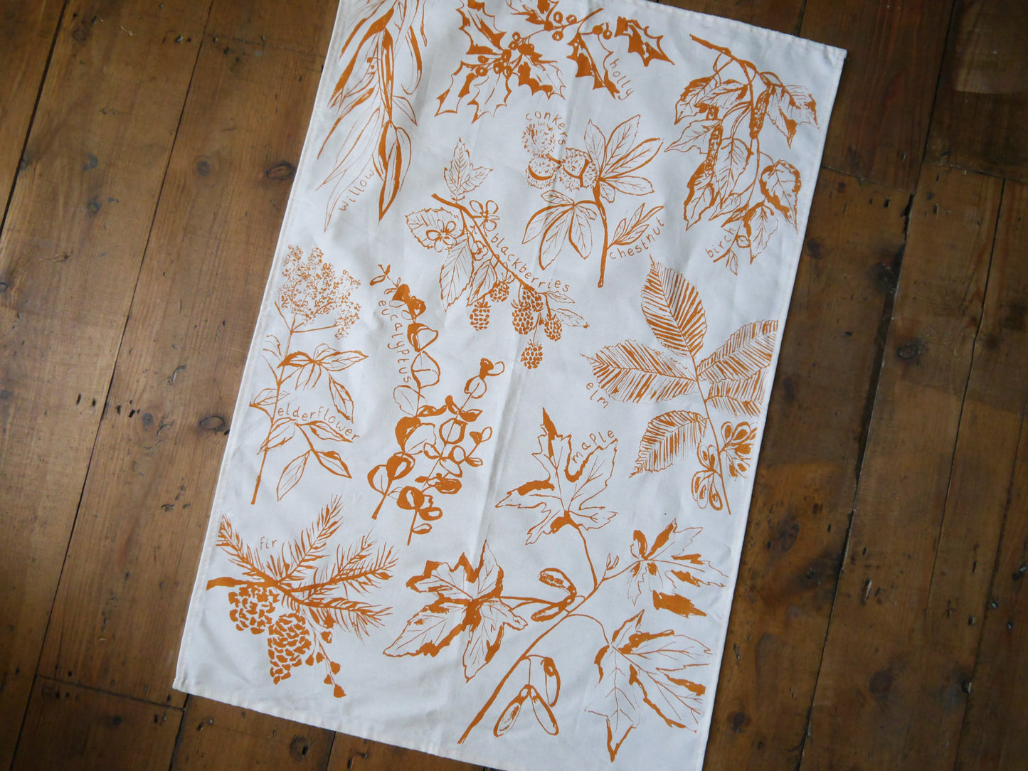 Pack of 2 British Nature Tea Towels