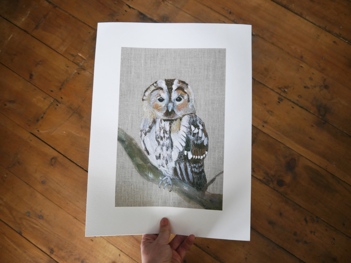 Owl Art Print