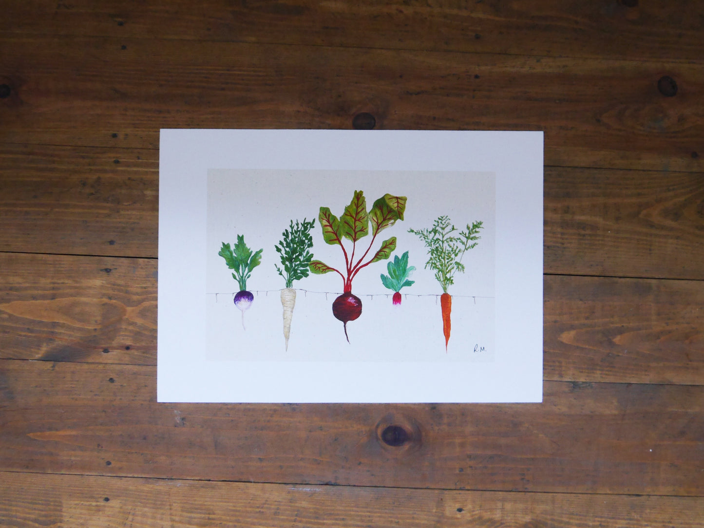 Vegetable Art Print